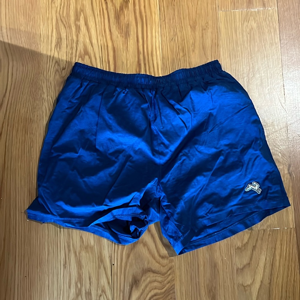 Tracksmith session shorts blue - size small